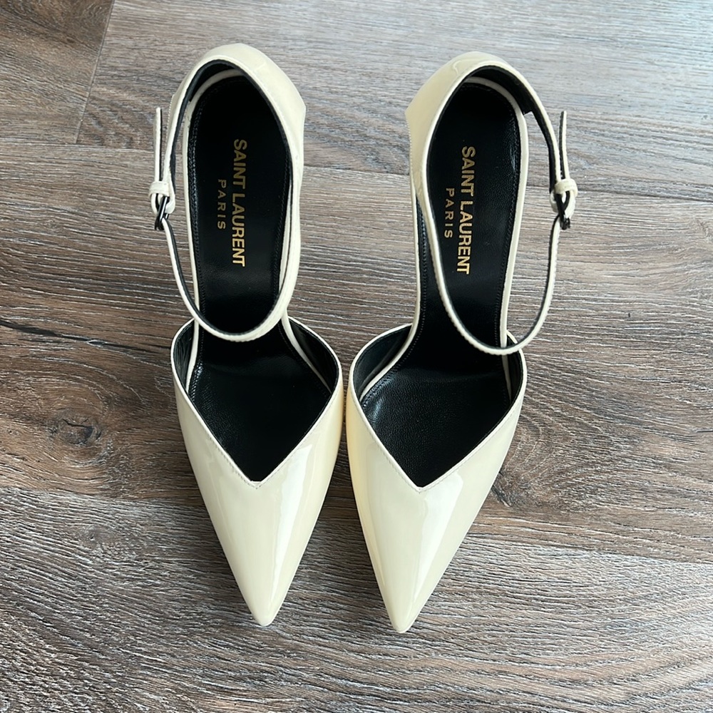 YSL Vernice Chiffon Coquille size 36